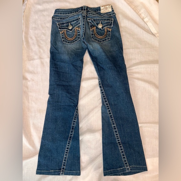 Gently use true religion women’s or girls pants size 25 - Picture 3 of 12